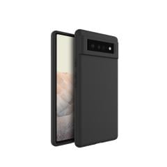 Microcase Google Pixel 6 Pro Matte Serisi Silikon Kılıf - Siyah