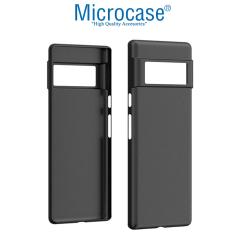 Microcase Google Pixel 6 Pro Matte Serisi Silikon Kılıf - Siyah