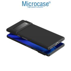 Microcase Google Pixel 6 Pro Matte Serisi Silikon Kılıf - Siyah