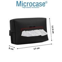 Microcase Oto Araç İçi Çek-Al Mendil Kılıfı Askılığı+ Ön Arka Panel Numaratör Numaralık AL4529