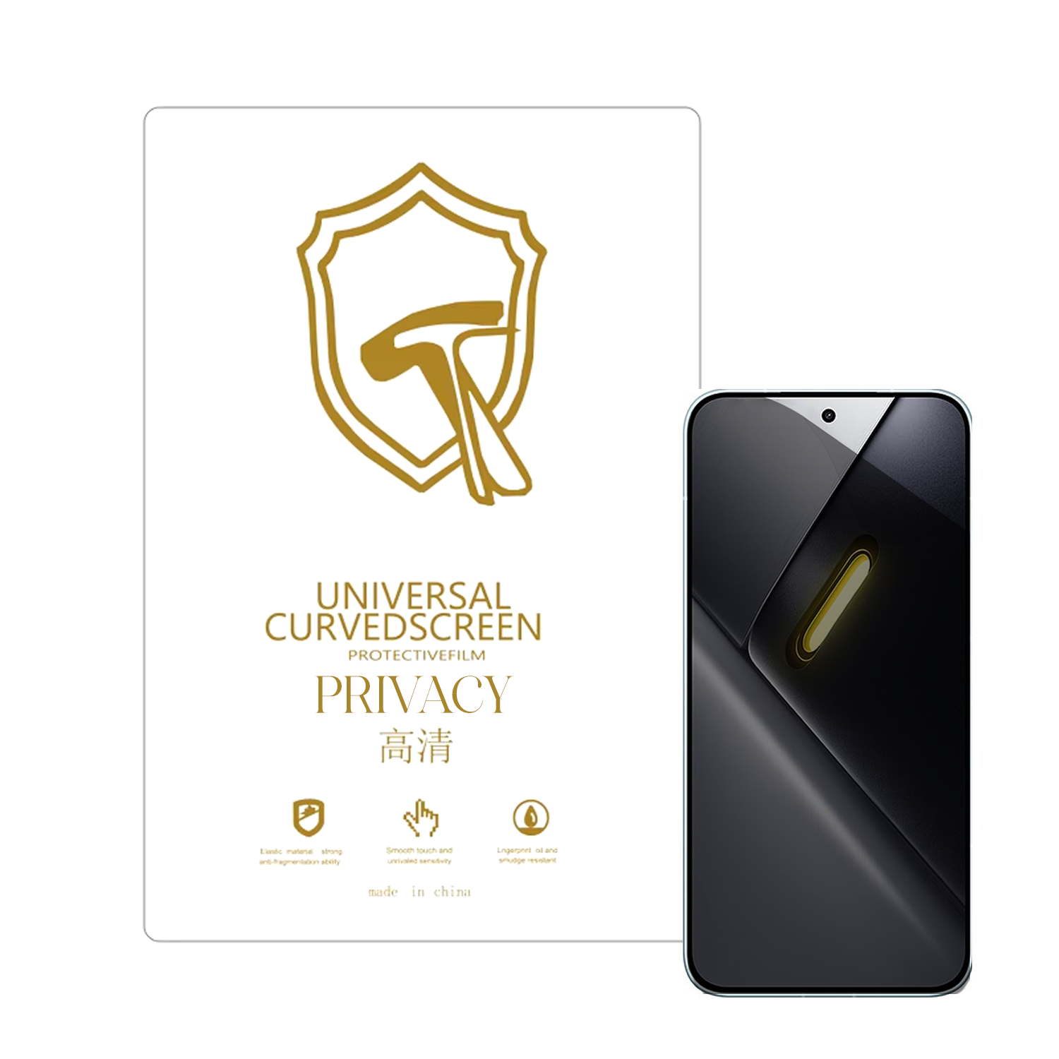 Microcase Xiaomi Poco X8 Pro Max 5G ile Uyumlu Privacy Gizlilik Filtreli Hayalet Nano Ekran Koruyucu-EKM110