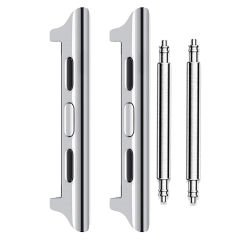 Microcase Apple Watch 38-40-41 mm to 22 mm Çevirici Metal Kordon Kayış Adaptörü Set - AL3133