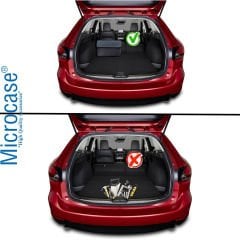 Microcase Eşya Düzenleyici Keçe Çanta + Ön Arka Panel Numaratör AL4531