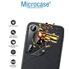Microcase Huawei Pura 70 Ultra Kamera Camı Lens Koruyucu Halka Set - AL8114