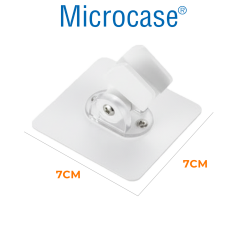 Microcase Kendinden Yapışkanlı Ayarlanabilir Banyo Duş Başlığı Tutucu Askı Aparatı 2 Adet AL5366