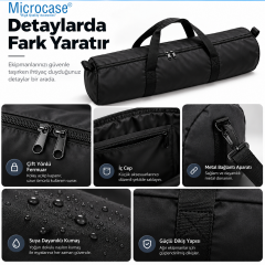 Microcase El ve Omuz Askılı Cepli Su Geçirmez Tripod Stand VB Çeşitli Ekipmanlar için Taşıma Çantası AL7022