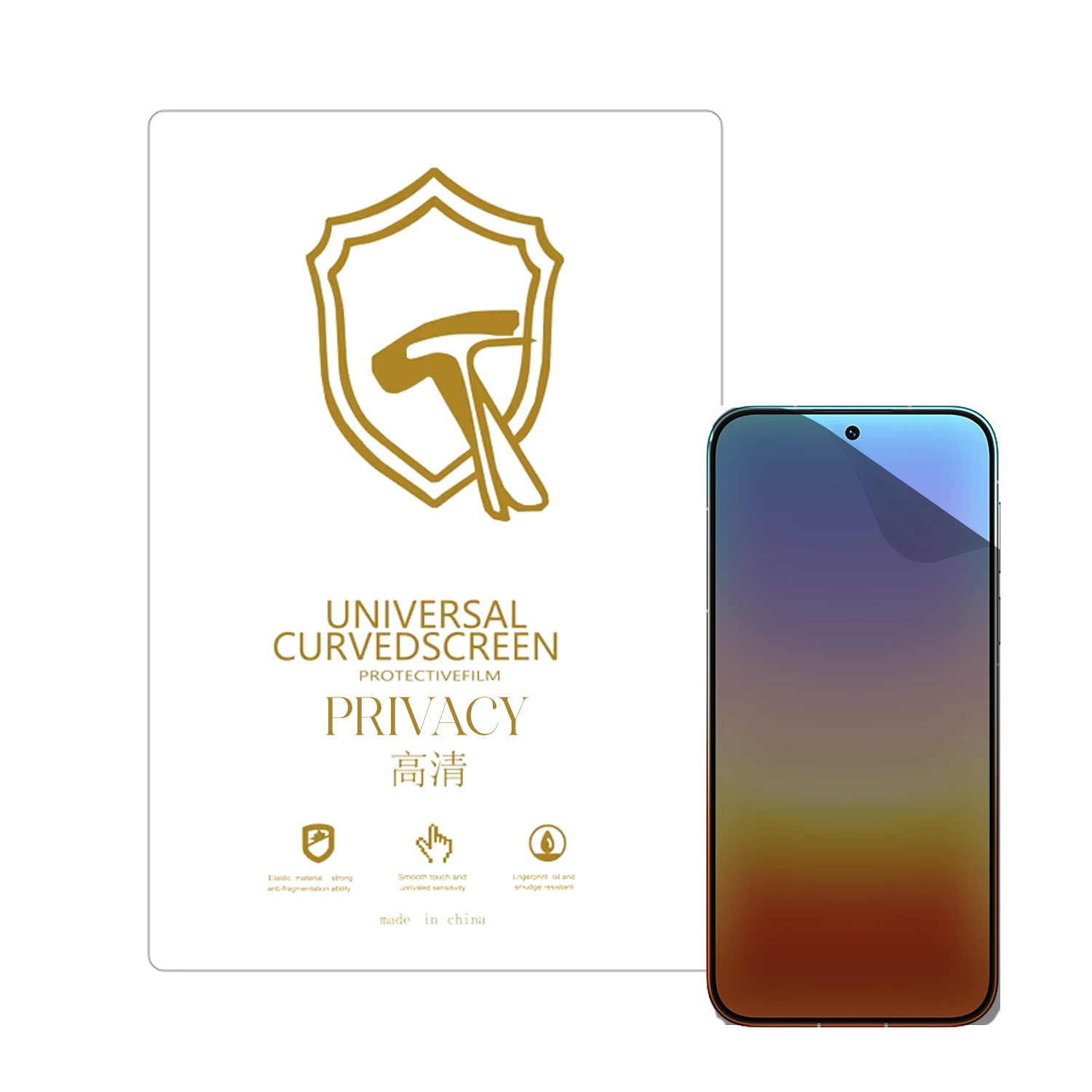 Microcase Huawei Pura 90 Pro Max ile Uyumlu Privacy Gizlilik Filtreli Hayalet Nano Ekran Koruyucu-EKM110