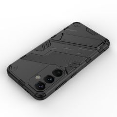 Microcase Samsung S24 Plus Matrix Serisi Armor Standlı Perfect Koruma Kılıf - Siyah Al3416