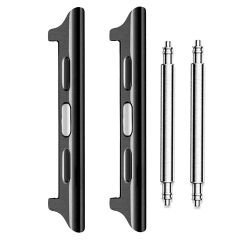 Microcase Apple Watch 42-44-45 mm to 22 mm Çevirici Metal Kordon Kayış Adaptörü Set - AL3135