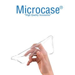 Microcase Xiaomi Poco C51 Slim Serisi Soft TPU Silikon Kılıf - Şeffaf AL3324