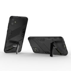 Microcase Samsung Galaxy A05 Matrix Serisi Armor Standlı Perfect Koruma Kılıf - Siyah Al3416