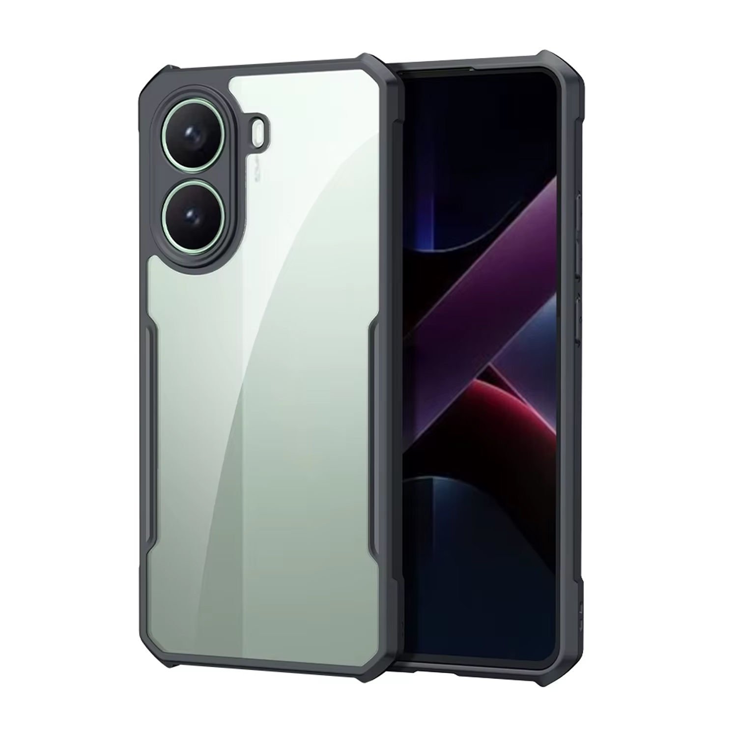 Microcase Xiaomi Poco X7 Pro/Redmi Turbo 4 5G ile uyumlu Airbag Serisi Darbeye Dayanıklı Köşe Korumalı Tpu Kılıf - AL3370