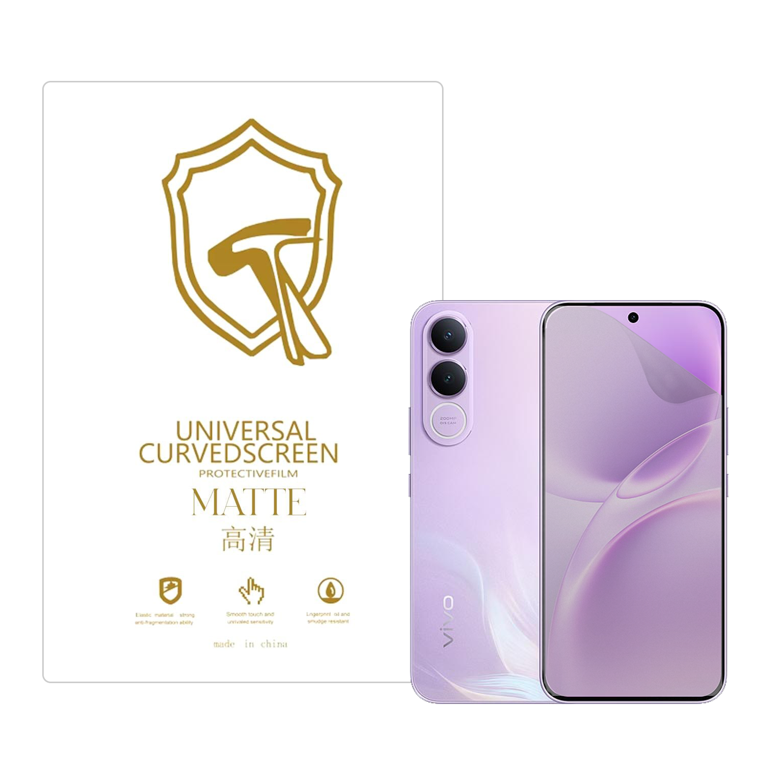 Microcase Vivo V70 FE 5G ile Uyumlu Tpu Nano Mat Ekran Koruma Filmi EKM107