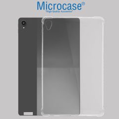 Microcase Lenovo Tab P11 Plus Tablet Anti Shock Series Silikon Tpu Soft Kılıf - Şeffaf