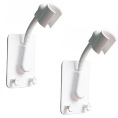 Microcase Esnek Duş Başlığı Tutucu Kancalı Banyo Askısı ve Organizeri 2 Adet AL5367