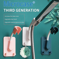 Microcase Esnek Duş Başlığı Tutucu Kancalı Banyo Askısı ve Organizeri 2 Adet AL5367