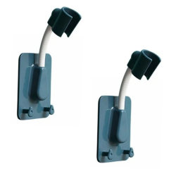 Microcase Esnek Duş Başlığı Tutucu Kancalı Banyo Askısı ve Organizeri 2 Adet AL5367