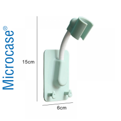 Microcase Esnek Duş Başlığı Tutucu Kancalı Banyo Askısı ve Organizeri 2 Adet AL5367