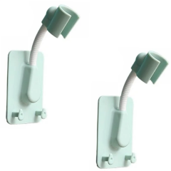 Microcase Esnek Duş Başlığı Tutucu Kancalı Banyo Askısı ve Organizeri 2 Adet AL5367