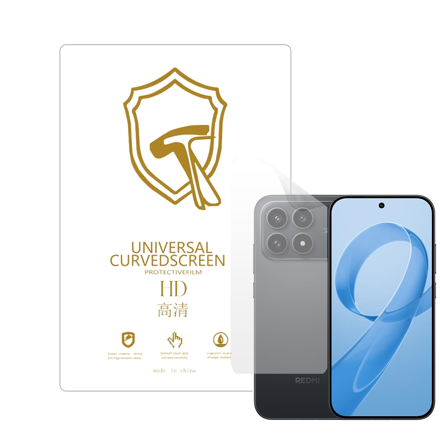 Microcase Xiaomi Poco F8 Pro ile Uyumlu Full Tpu Nano Arka Ekran Koruma Filmi - EKM102