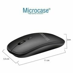 Microcase Samsung Tab S10 Ultra 14.6 inch Tablet  Uyumlu Tablet Çanta+Türkçe Bluetooth Klavye+Mouse+Tablet Standı-Siyah AL8128
