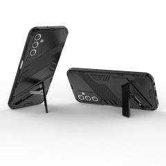 Microcase Samsung A25 5G Matrix Serisi Armor Standlı Perfect Koruma Kılıf - Siyah Al3416
