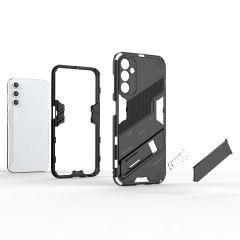 Microcase Samsung A25 5G Matrix Serisi Armor Standlı Perfect Koruma Kılıf - Siyah Al3416