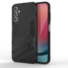 Microcase Samsung A25 5G Matrix Serisi Armor Standlı Perfect Koruma Kılıf - Siyah Al3416