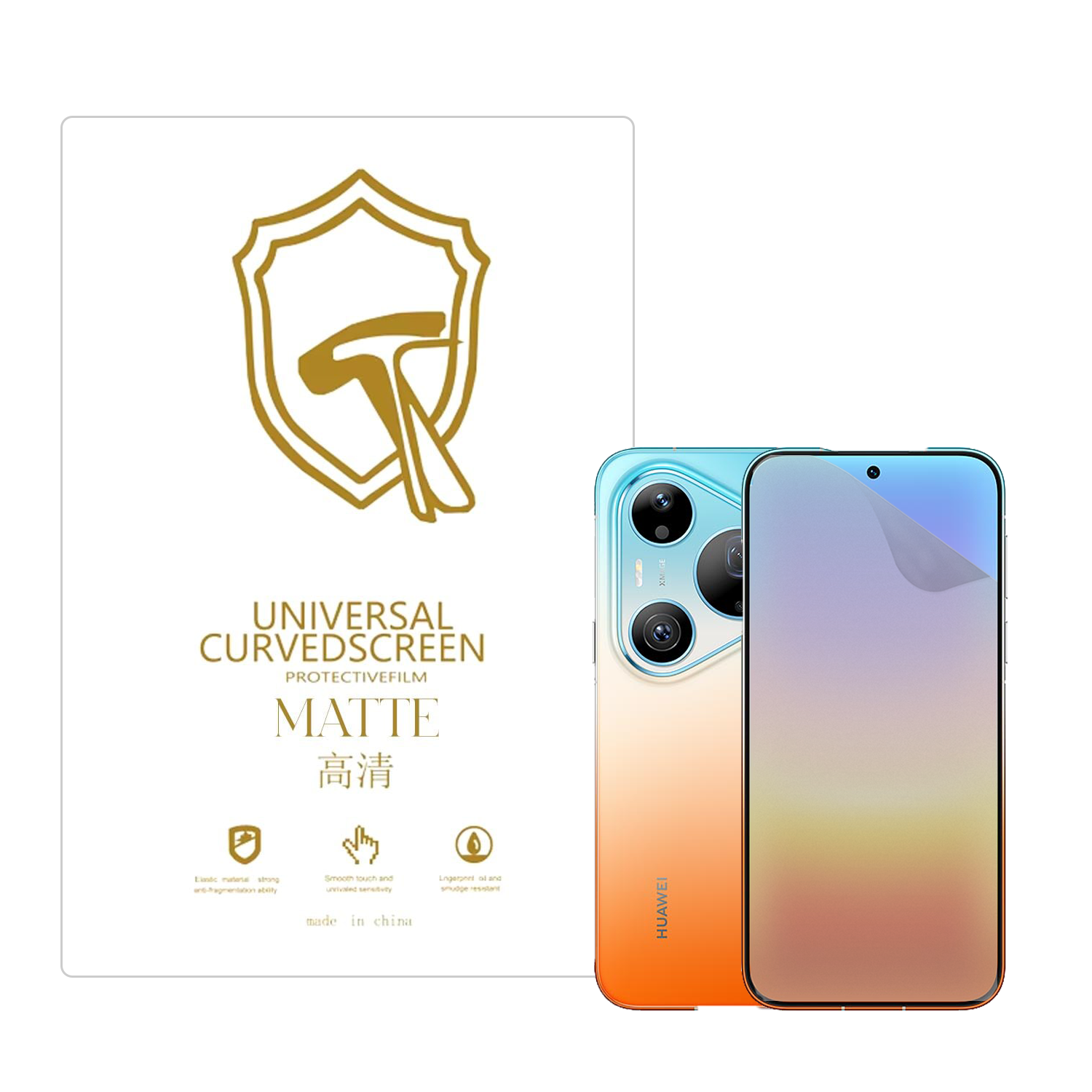 Microcase Huawei Pura 90 Pro Max ile Uyumlu Tpu Nano Mat Ekran Koruma Filmi EKM107