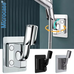 Microcase Çok Yönlü Duş Başlığı Tutucu 180° Dönebilen Banyo Askısı 1 Adet AL5368