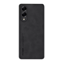 Microcase Samsung Galaxy S25 EDGE için Luxury Leather Series Deri Desenli Plastik Koruma Kılıf - AL8125