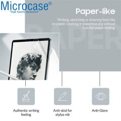 Microcase Lenovo Tab P11 Plus Tablet Paper Like Pencil Destekli Kağıt Hissi Veren Mat Ekran Koruyucu