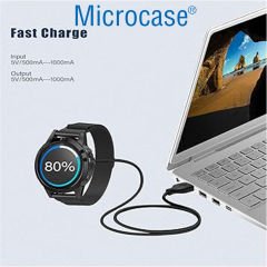 Microcase Garmin Forerunner 935 / 945 / Fenix 5 5S 5X 6 6S 6X Manyetik Şarj Kablosu  - AL3696