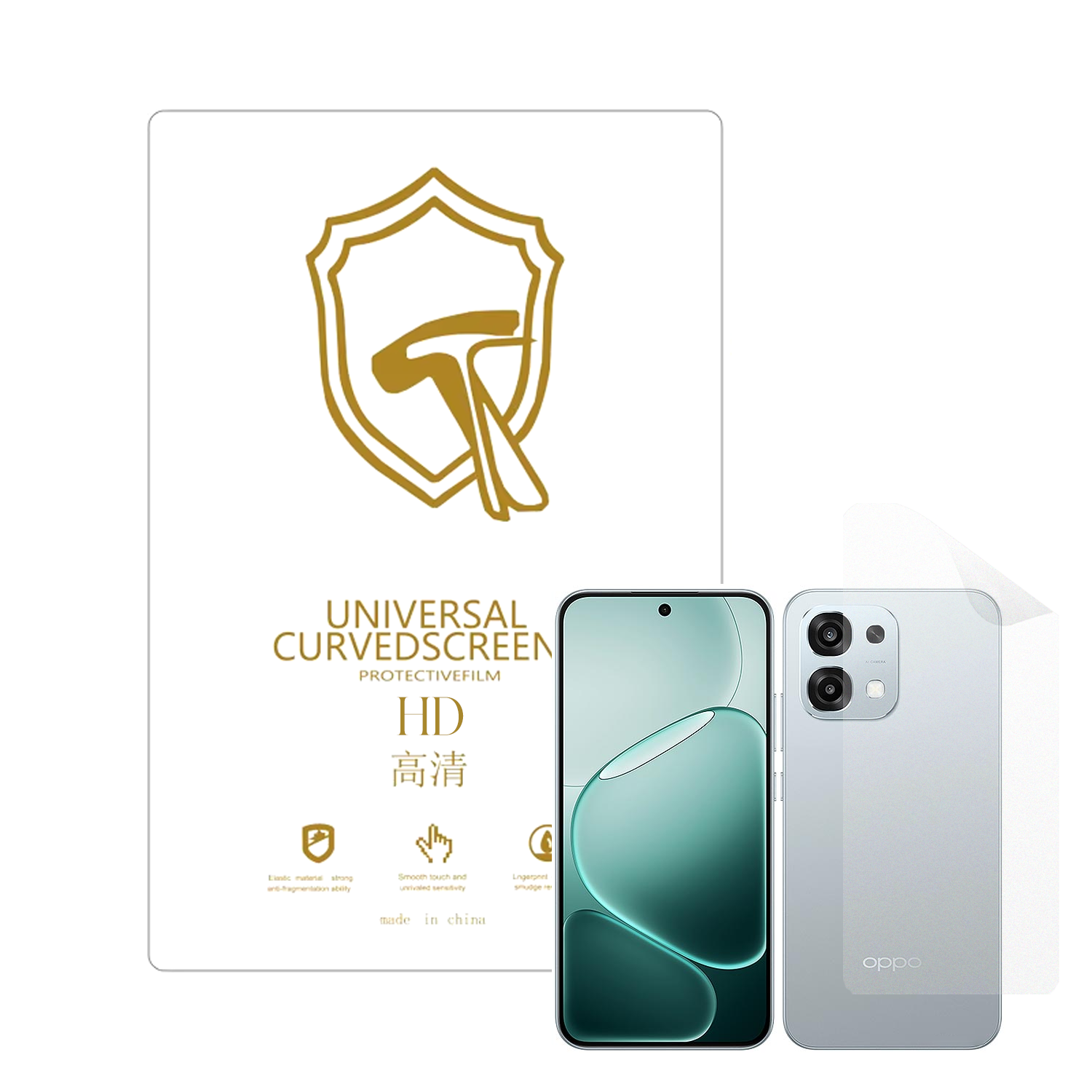 Microcase OPPO A6 Pro ile Uyumlu Full Tpu Nano Arka Ekran Koruma Filmi - EKM102