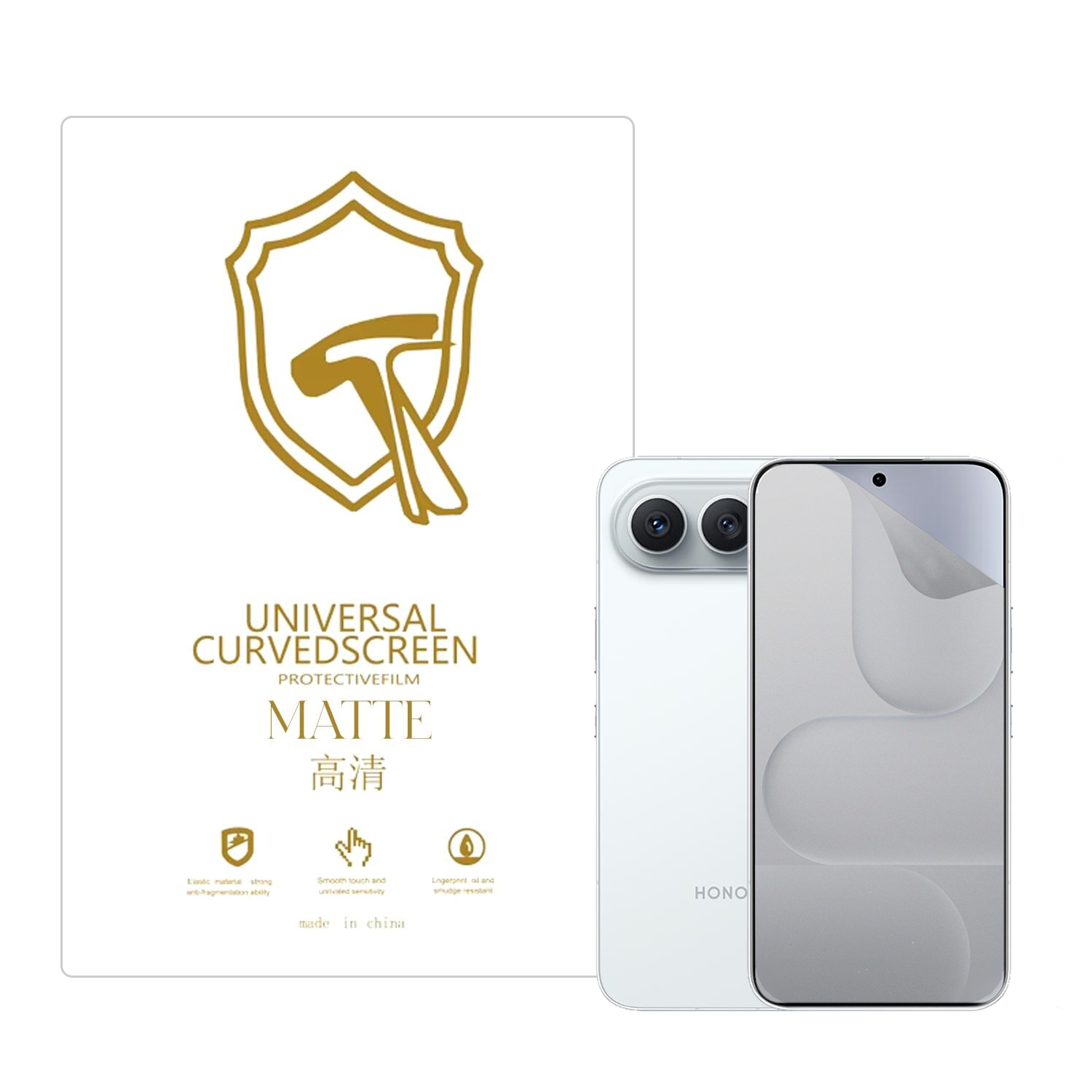 Microcase Honor 500 ile Uyumlu Tpu Nano Mat Ekran Koruma Filmi EKM107