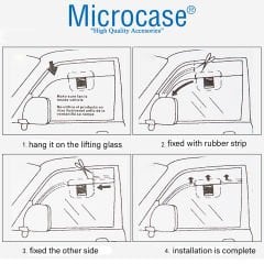 Microcase Auto Cool Güneş Enerjisiyle Çalışan Araç Içi Soğutucu Fan - AL3868