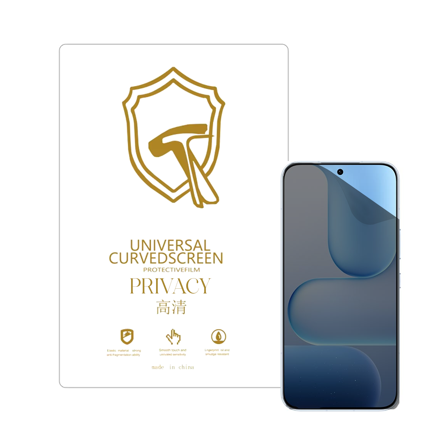 Microcase Honor 500 Pro ile Uyumlu Privacy Gizlilik Filtreli Hayalet Nano Ekran Koruyucu-EKM110