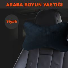 Microcase 3D Ortopedik Oto Araç Oyuncu Koltuk Boyun Yastığı 25x17cm 2 Adet AL4335 Siyah