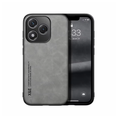 Microcase Honor 400 5G için Luxury Leather Series Deri Desenli Plastik Koruma Kılıf - AL8125