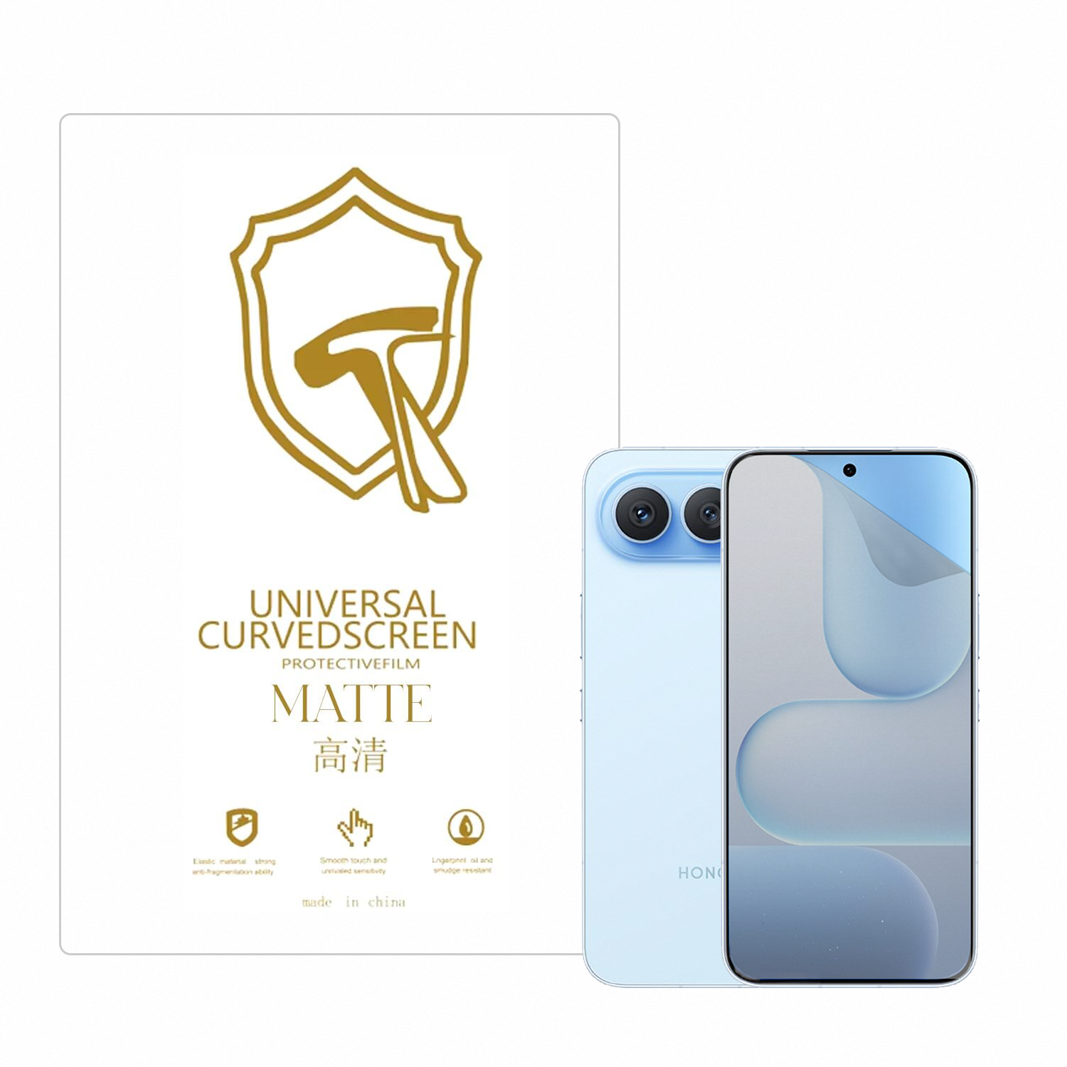 Microcase Honor 500 Pro ile Uyumlu Tpu Nano Mat Ekran Koruma Filmi EKM107