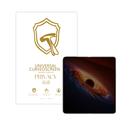 Microcase Honor Magic V6 ile Uyumlu Privacy Gizlilik Filtreli Hayalet Nano Ekran Koruyucu-EKM110